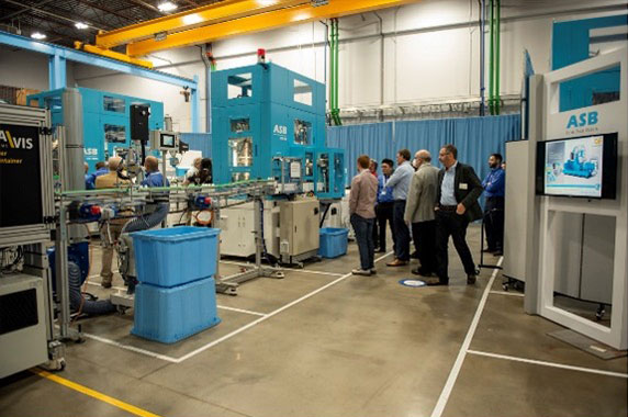 ASB-70DPH & ASB-12M molding demonstration