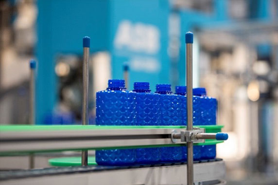 Shampoo bottles molded by ASB-70DPH